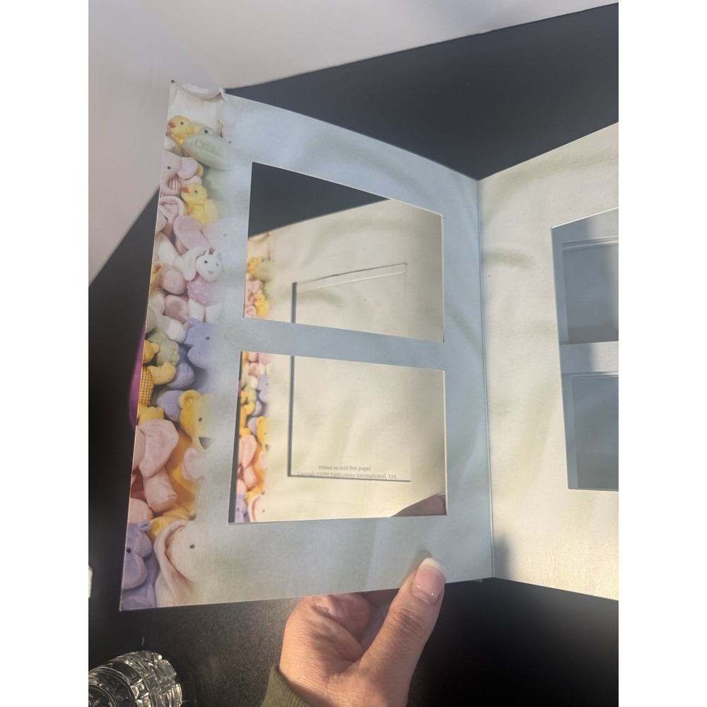 Vintage 1999 Kids/Baby Photo Album Acid free Paper Album Is 9x7 & Holds 37 Pics - Picture 8 of 9